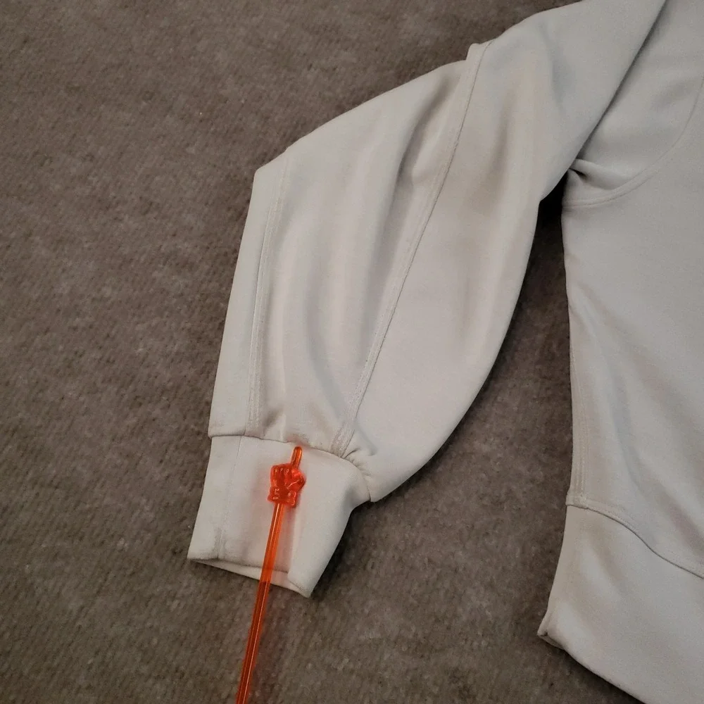 Lululemon Softstreme Sweatshirt Womens Medium Beige Oversized Cropped‎ Crew Neck